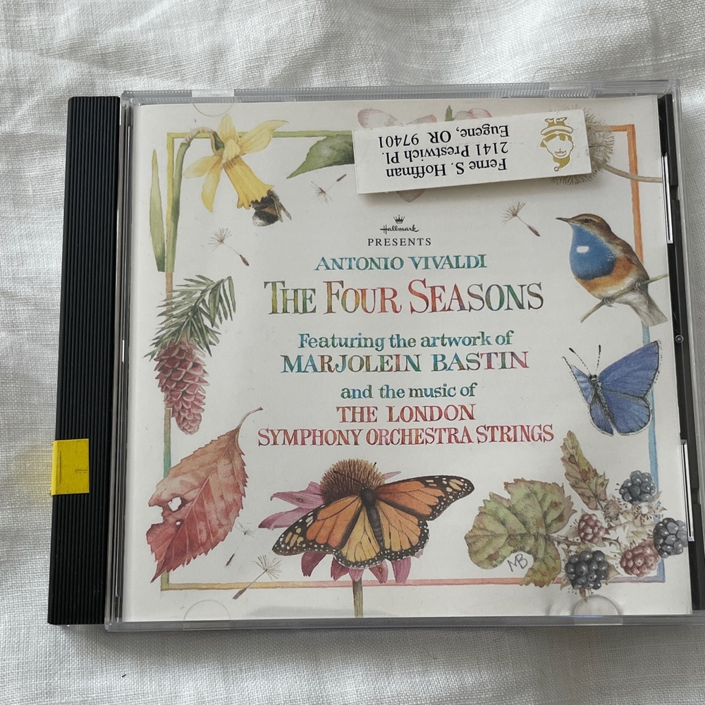 The Four Seasons CD by Antonio Vivaldi